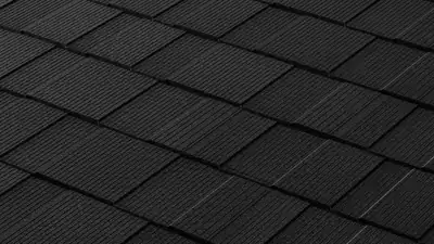 Metrotile Shingle: Coal Black