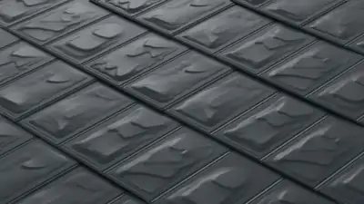 Metrotile iSlate: Matt Charcoal