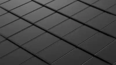 Metrotile iPanel: Matt Black