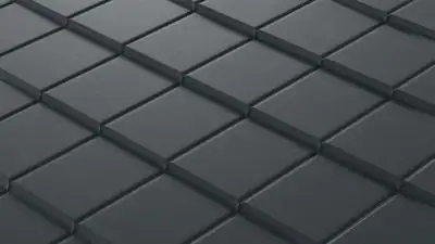 Metrotile Qube Prestige: Matt Charcoal