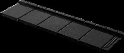 Metrotile Qube Prestige: Coal Black