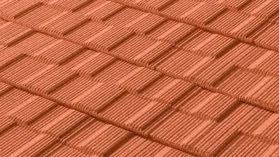 Metrotile Viksen: Terracotta