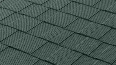 Metrotile Shingle: Forest Green